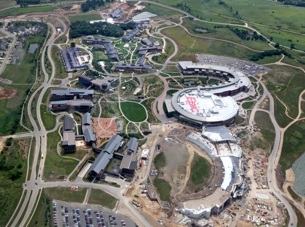 Epic's growing Verona campus fills in the countryside